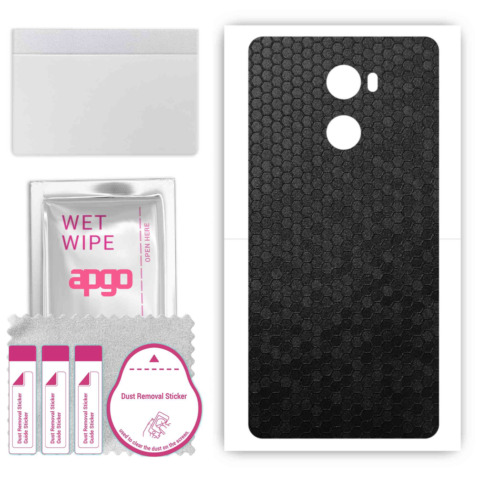 Apgo Protective Skin Sticker для задньої частини сумісний з Xiaomi Redmi 4 (Китай), Обгортка плівка, фольга, вініл – візерунок у чорних сотах
Apgo Protective Skin Sticker для задньої частини сумісний з Xiaomi Redmi 4 (Китай), Обгортка плівка, фольга, вініл – візерунок у чорних сотах