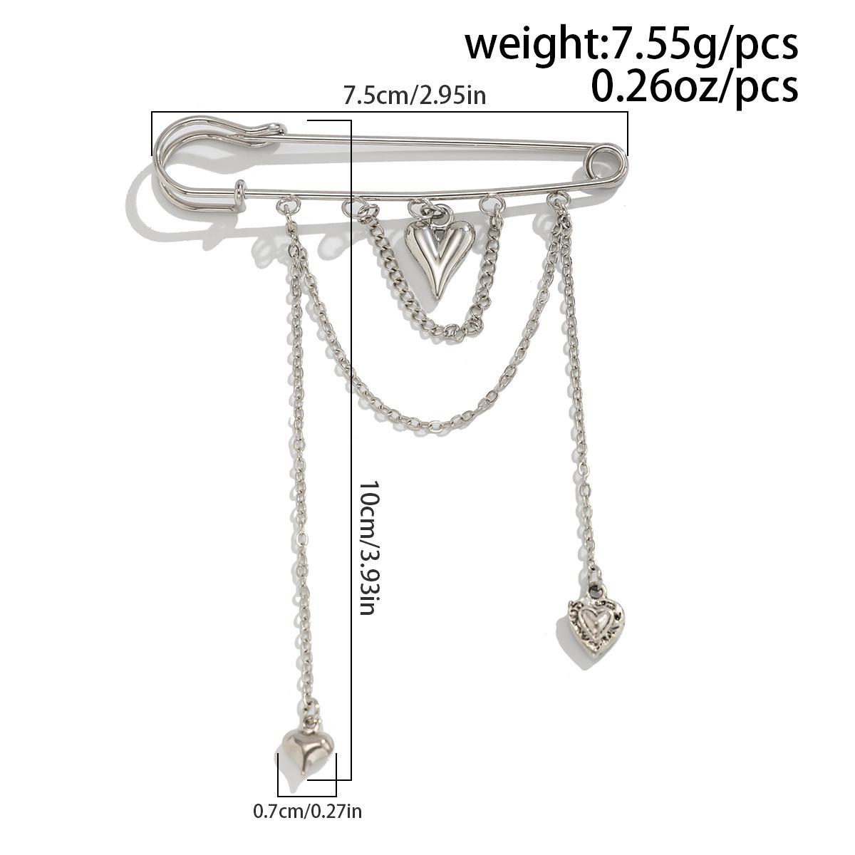 Heart Pearl Bow Brooch Detachable Tassel Fixed Clothes Pin Waist Buckle Button Clasps Trouser Leg Decorative Brooch
Heart Pearl Bow Brooch Detachable Tassel Fixed Clothes Pin Waist Buckle Button Clasps Trouser Leg Decorative Brooch