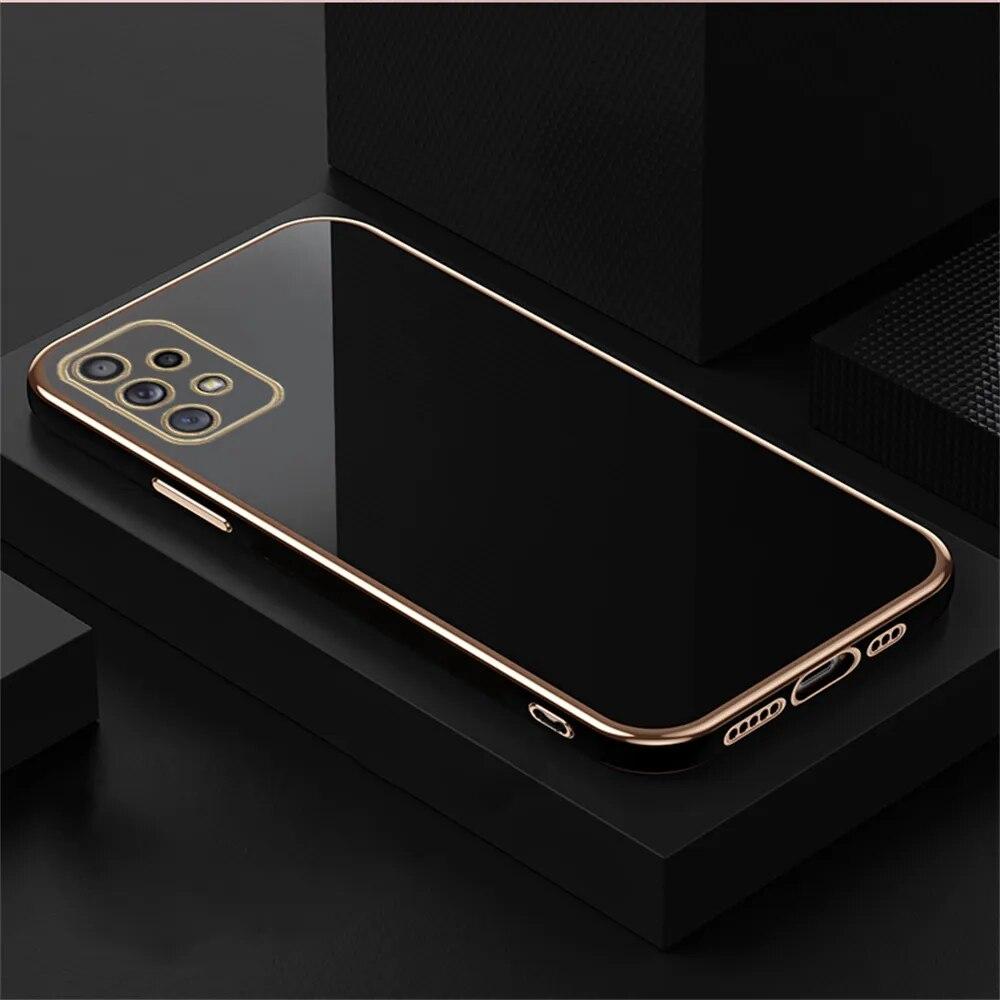 Glossy Plated Phone Case For Samsung Galaxy A52 A13 A72 A22 A53 A73 A33 A23 A32 4g 5g A51 A71 A21s Case Cover Silicone Protector
Glossy Plated Phone Case For Samsung Galaxy A52 A13 A72 A22 A53 A73 A33 A23 A32 4g 5g A51 A71 A21s Case Cover Silicone Protector