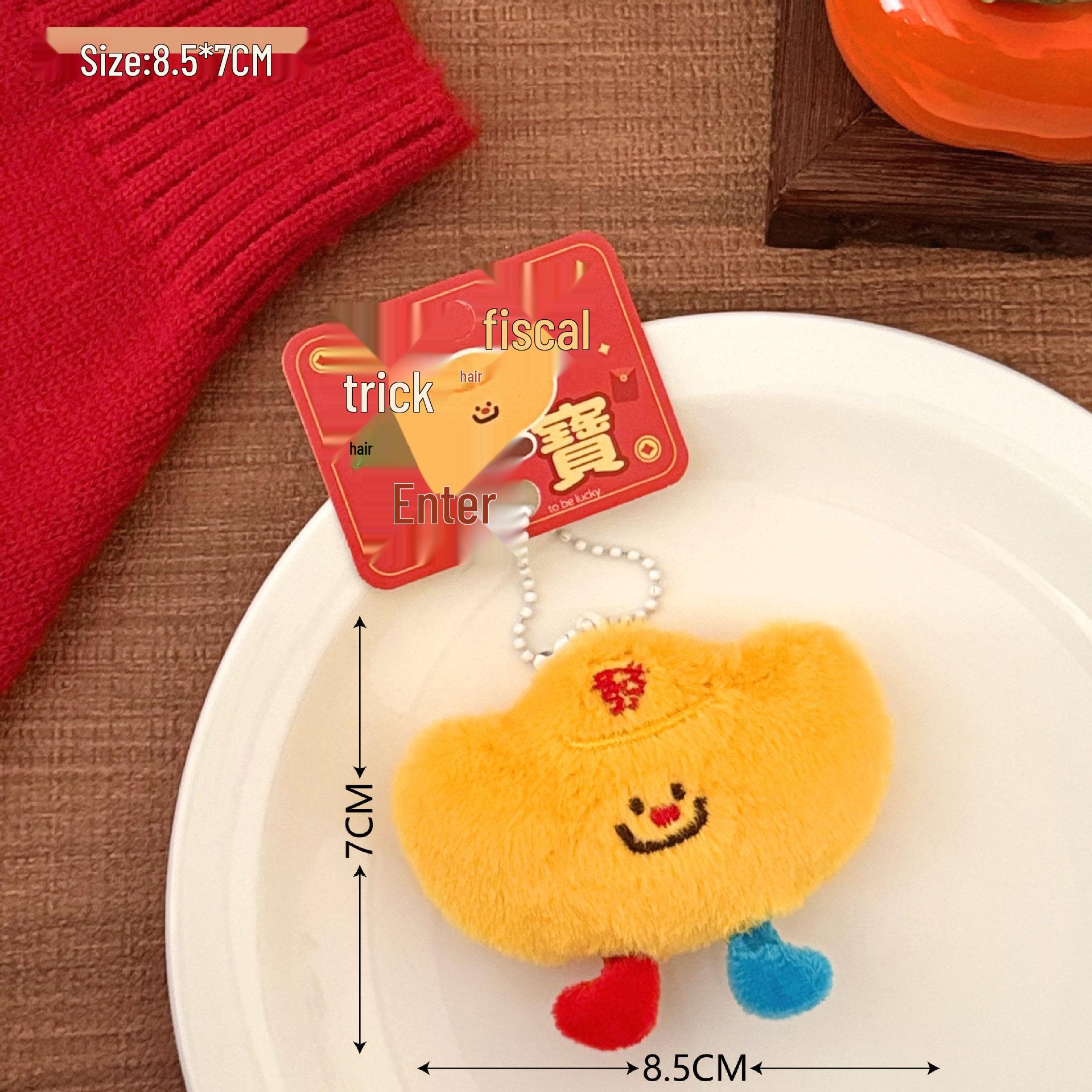 Charming Plush Ingot Doll Pendant: A Cute Lucky Charm for Backpacks & Keychains
Charming Plush Ingot Doll Pendant: A Cute Lucky Charm for Backpacks & Keychains