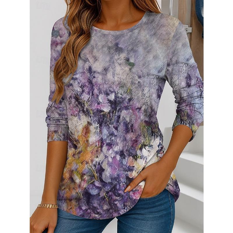 Women s T Shirt Print Graphic Plants Vintage Stylish Classic Long Sleeve Crew Neck Round Neck Regular Tops 5XL
Women s T Shirt Print Graphic Plants Vintage Stylish Classic Long Sleeve Crew Neck Round Neck Regular Tops 5XL