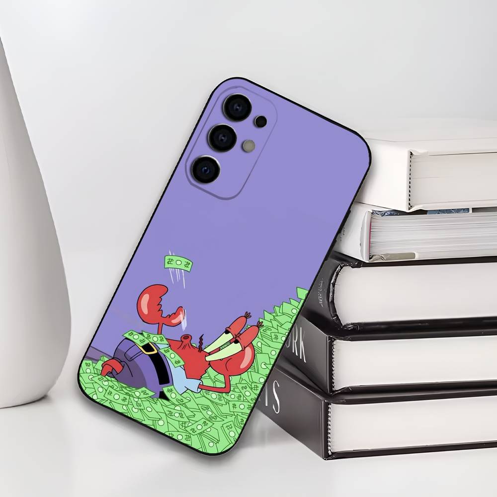 Soft Silicone Black Cover Animation S-Sponge Bob Phone Case for Samsung S25/S24/S21/S22/S23/S30/Ultra/S20/Plus Funny Cartoon Cha Samsung S235G
Soft Silicone Black Cover Animation S-Sponge Bob Phone Case for Samsung S25/S24/S21/S22/S23/S30/Ultra/S20/Plus Funny Cartoon Cha Samsung S235G