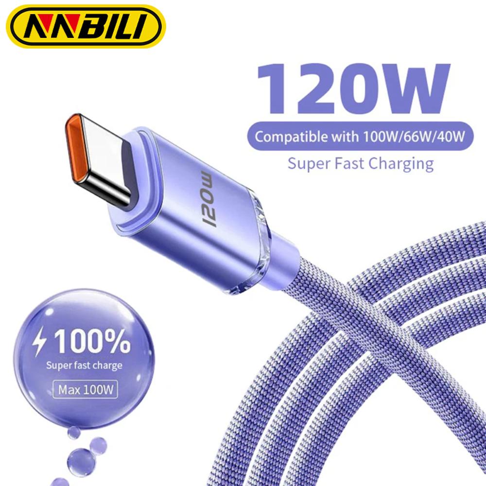 120W 6A Fast Charge USB Type C Quick Charge Cable For Samsung S23 Xiaomi 14 Huawei Phone Fast Charging Cable Data Cables 0.25m
120W 6A Fast Charge USB Type C Quick Charge Cable For Samsung S23 Xiaomi 14 Huawei Phone Fast Charging Cable Data Cables 0.25m