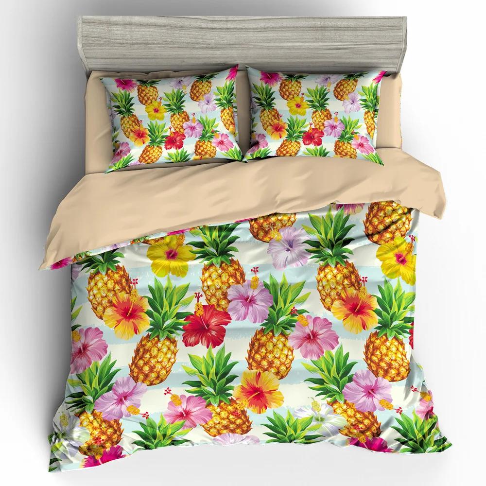 Comforter Fruits Soft Toned Exotic Pineapple Tropical Diet Food Illustration Decorative Bedding Set With Pillow Shams Comforter (quilt)-EU Single(135*200cm)3pcs
Comforter Fruits Soft Toned Exotic Pineapple Tropical Diet Food Illustration Decorative Bedding Set With Pillow Shams Comforter (quilt)-EU Single(135*200cm)3pcs