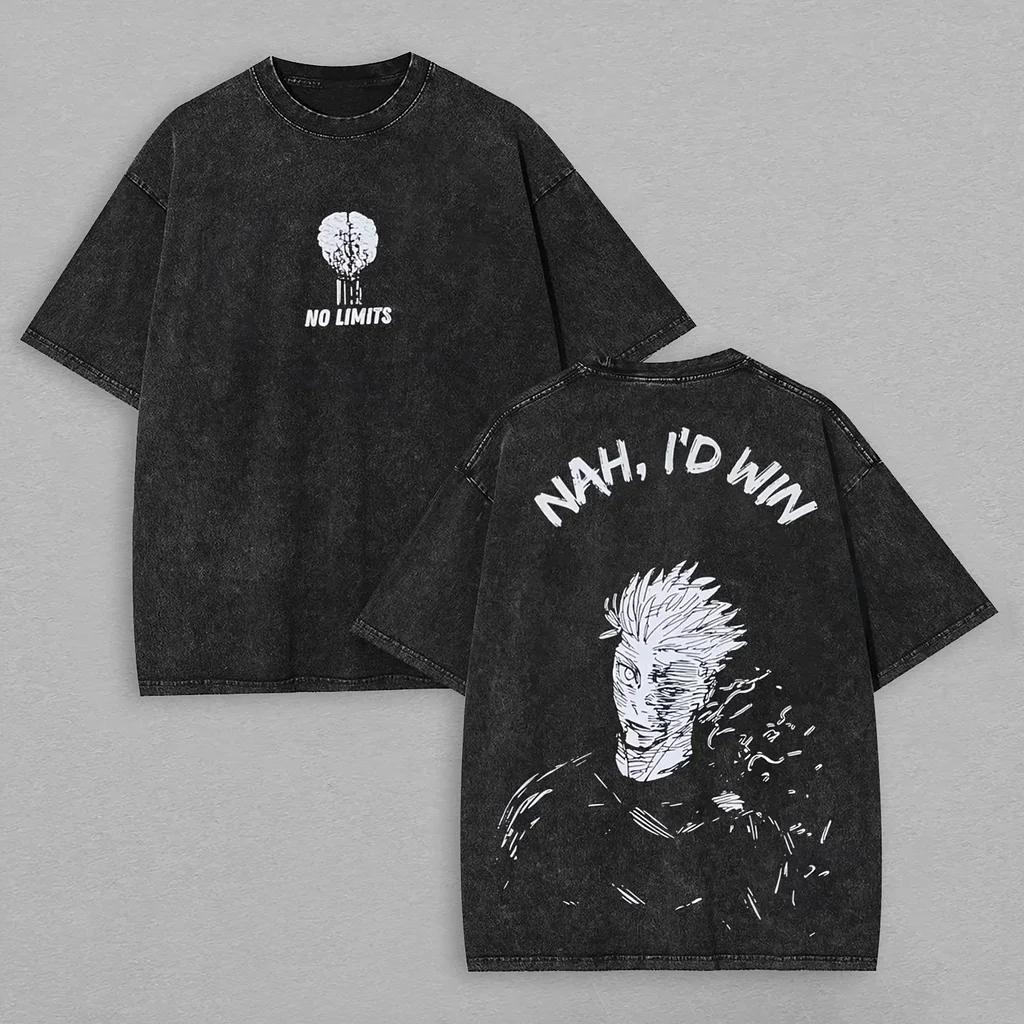 New Anime Jujutsu Kaisen Gojo Satoru Graphic Tshirt Vintage Washed T Shirt Unisex Women Clothes Oversized Cotton Short Sleeve Tee S
New Anime Jujutsu Kaisen Gojo Satoru Graphic Tshirt Vintage Washed T Shirt Unisex Women Clothes Oversized Cotton Short Sleeve Tee S