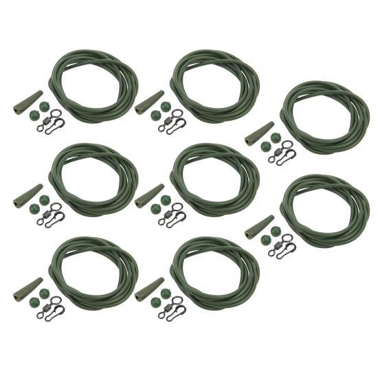 8PCS ABS + Медный сплав Портативные силиконовые оснастки для волос Поворотные аксессуары для рыбалки на карпаЗеленый
8PCS ABS + Медный сплав Портативные силиконовые оснастки для волос Поворотные аксессуары для рыбалки на карпаЗеленый