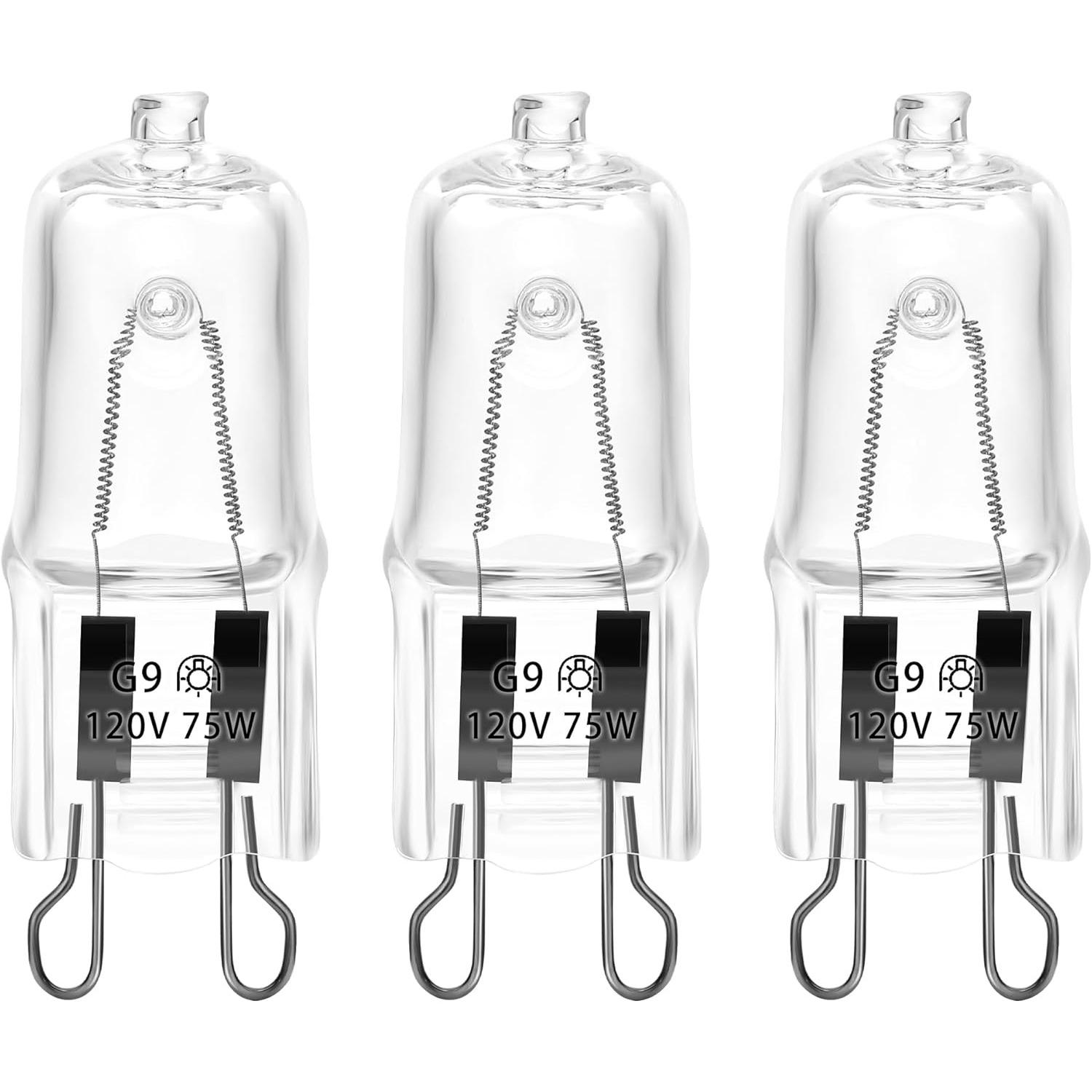 Reptile Heat Lamp G9 Bulb 50W 120V 2 Pin 3 Pack Base Light Bulb Replacement Dimmable Warm Red D6
Reptile Heat Lamp G9 Bulb 50W 120V 2 Pin 3 Pack Base Light Bulb Replacement Dimmable Warm Red D6