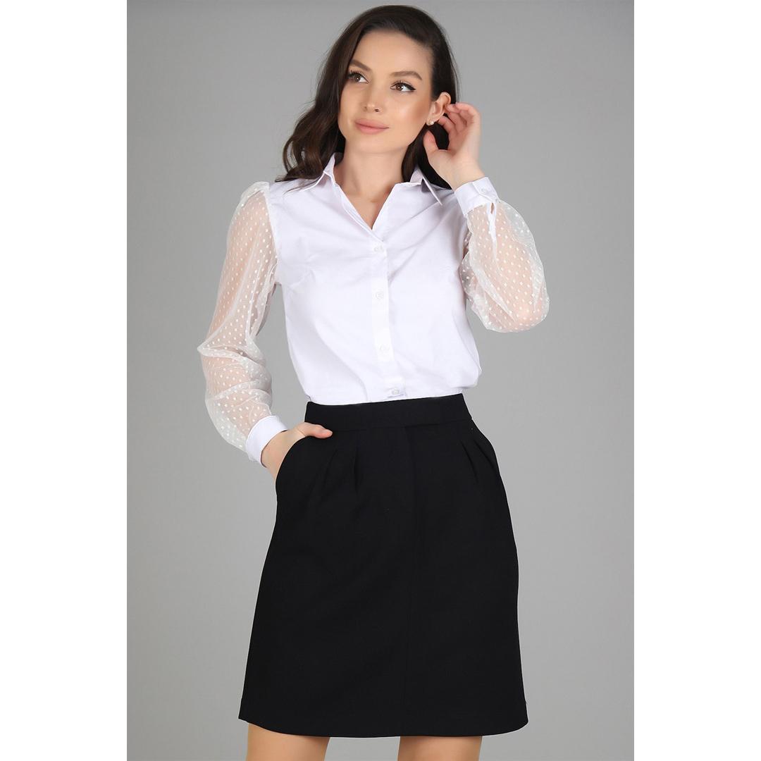 Женская белая лайкра, хлопок, длинный рукав из тюля, детальная блузка в стиле отложного воротника, рубашка высокого качества S белый
Женская белая лайкра, хлопок, длинный рукав из тюля, детальная блузка в стиле отложного воротника, рубашка высокого качества S белый