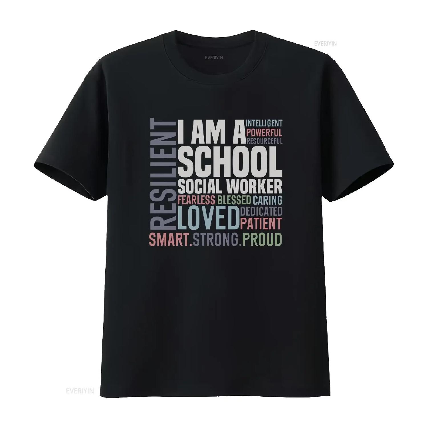 School Social Worker T Shirt for LSW LCSW Counselor Work Graduation Therapist vintage Washed fashion designer clothes S чёрный
School Social Worker T Shirt for LSW LCSW Counselor Work Graduation Therapist vintage Washed fashion designer clothes S чёрный