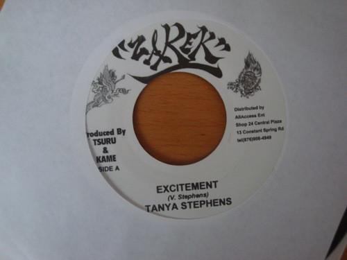 7inch Record TANYA STEPHENS - Excitement NONE Zarek Jamaica Reggae, Ska & Dub Used
7inch Record TANYA STEPHENS - Excitement NONE Zarek Jamaica Reggae, Ska & Dub Used