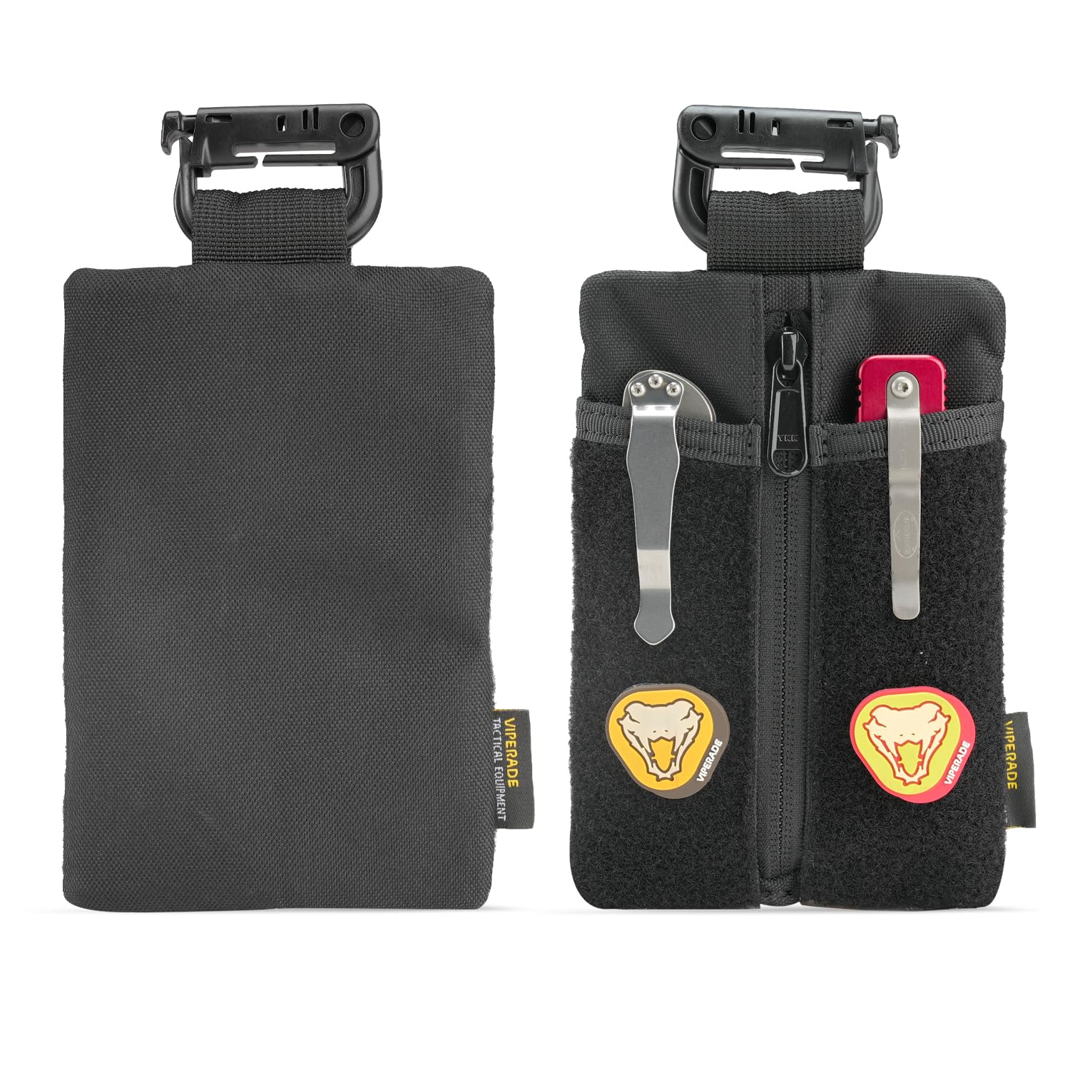 VIPERADE VE24 EDC Мінімалістичний кишеньковий кишеня EDC з нашивкою DIY Органайзер EDC з 2 кишеньковими органайзерами для інструментів з кишенею на блискавці, площею, прорізами, (Чорний) чорний
VIPERADE VE24 EDC Мінімалістичний кишеньковий кишеня EDC з нашивкою DIY Органайзер EDC з 2 кишеньковими органайзерами для інструментів з кишенею на блискавці, площею, прорізами, (Чорний) чорний