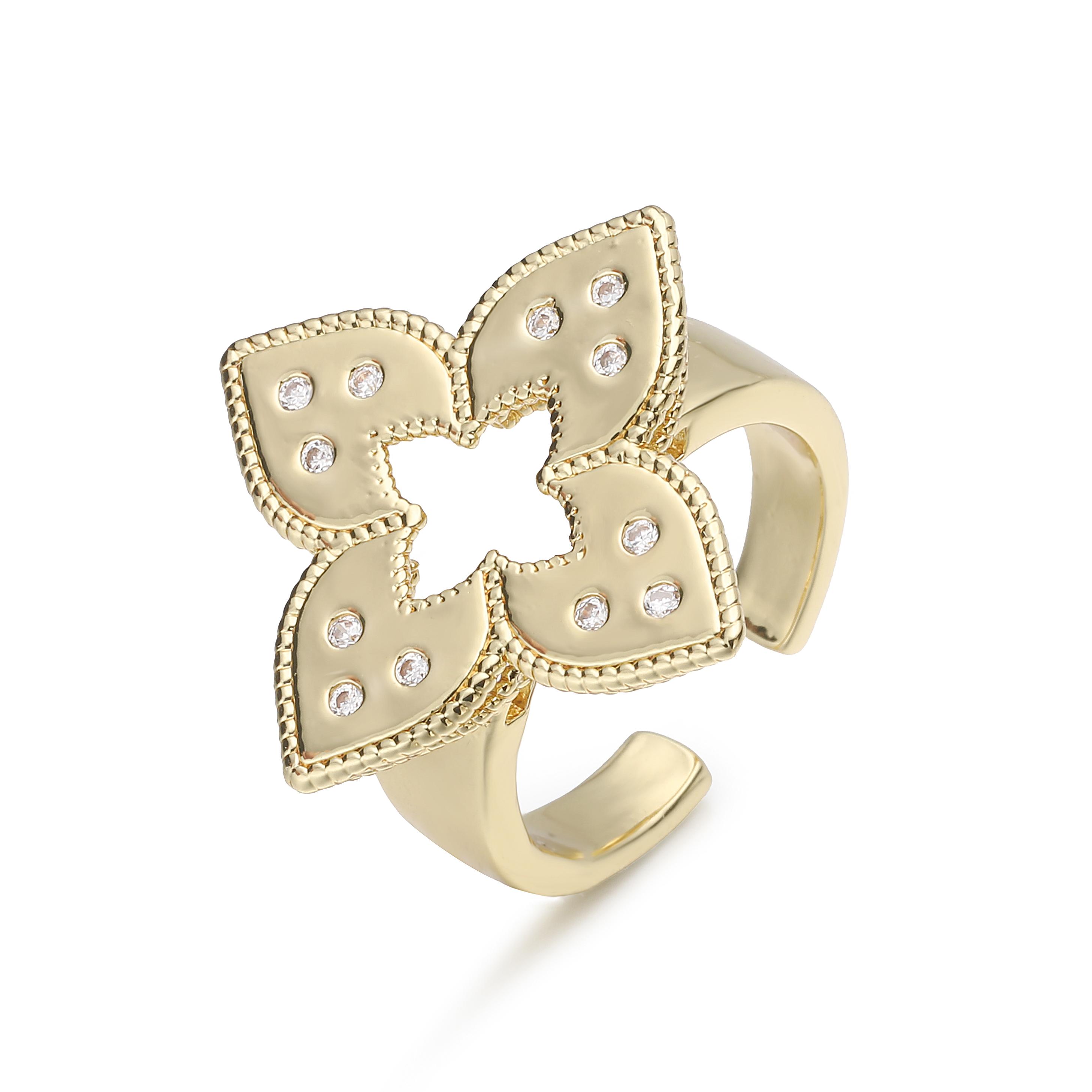 HECHENG,Elegant Floral Ring for Ladies Everyday Party Accessory Set with Sparkling Zirconia Fashionable Bridal Jewellery resizable
HECHENG,Elegant Floral Ring for Ladies Everyday Party Accessory Set with Sparkling Zirconia Fashionable Bridal Jewellery resizable