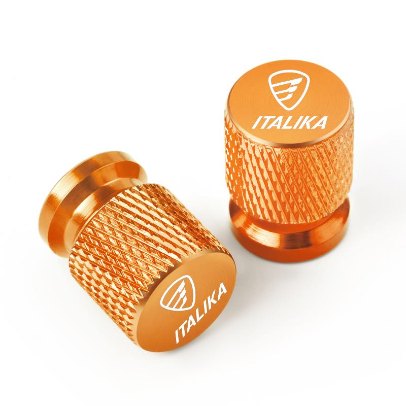 2PCS For ITALIKA 125 Z 150 SZ 150 200 250Z AT110 AT125 RT Tire Valve Caps Wheel Tyre Cover CNC Aluminum Alloy Accessories помаранчевий
2PCS For ITALIKA 125 Z 150 SZ 150 200 250Z AT110 AT125 RT Tire Valve Caps Wheel Tyre Cover CNC Aluminum Alloy Accessories помаранчевий