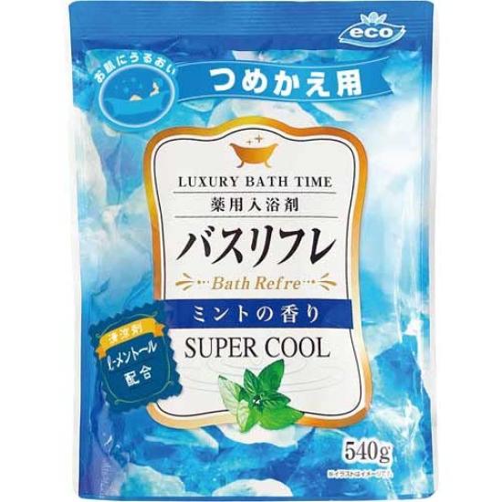 Лечебная соль для ванн Bath Refle Super Cool Hot 540 г Сменный блок (Голубая вода)
Лечебная соль для ванн Bath Refle Super Cool Hot 540 г Сменный блок (Голубая вода)