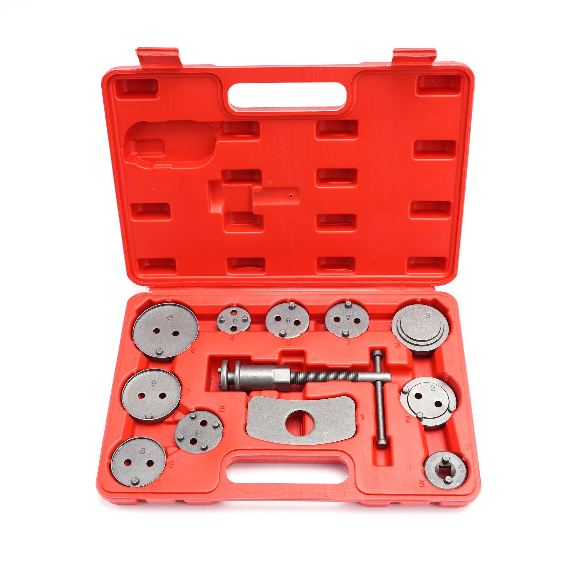 22pcs Universal Disc Brake Caliper Rewind Tool Kit, Brake Piston Wind Back Compression Tool Set for Cars Trucks SUVs Brake Pad красный
22pcs Universal Disc Brake Caliper Rewind Tool Kit, Brake Piston Wind Back Compression Tool Set for Cars Trucks SUVs Brake Pad красный