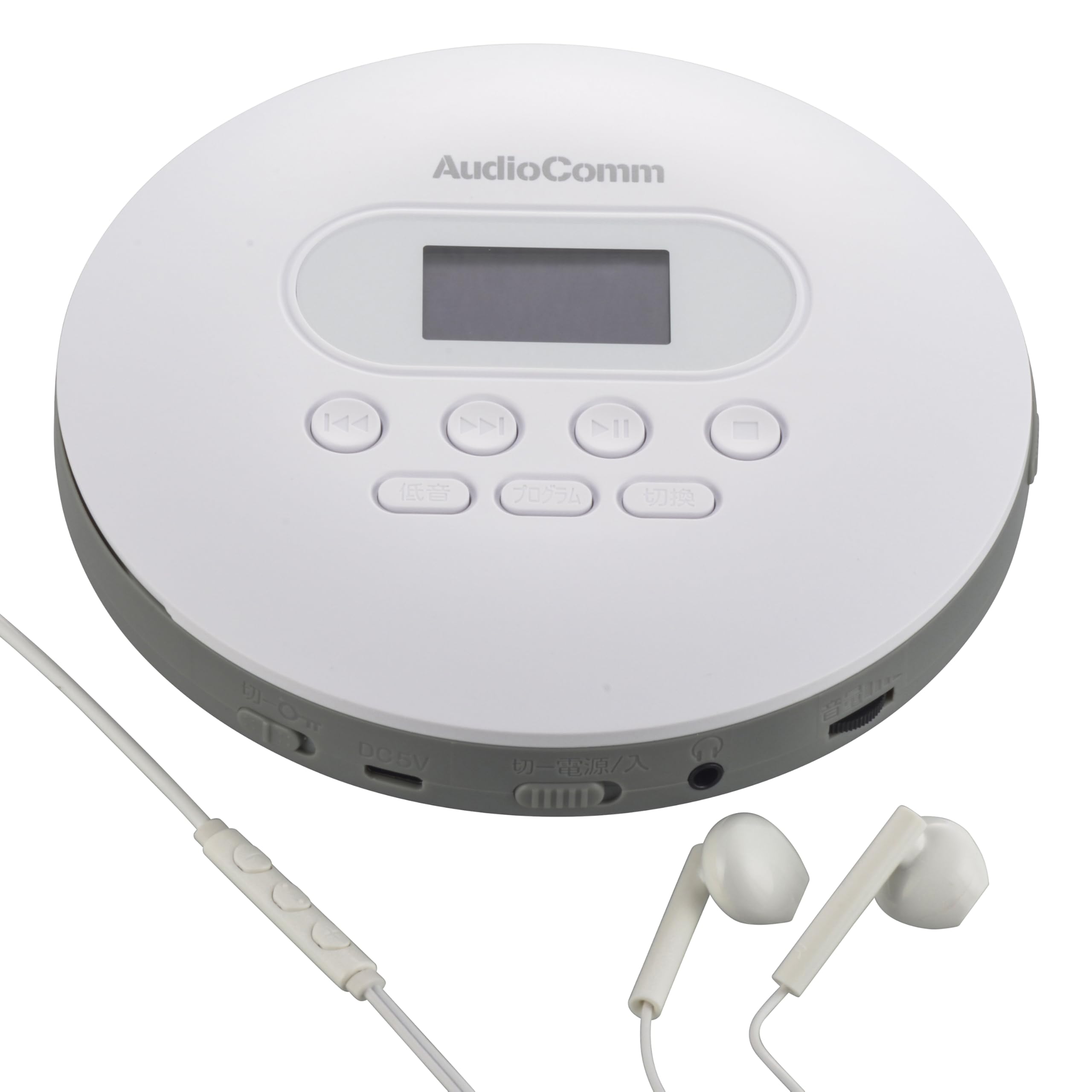 Ohm AudioComm Portable CD Stereo Earphones with Remote Battery USB Джерело живлення Англійська мова Eiken TOEIC Preparation Ohm Electric (ОМ) гравець, білий
Ohm AudioComm Portable CD Stereo Earphones with Remote Battery USB Джерело живлення Англійська мова Eiken TOEIC Preparation Ohm Electric (ОМ) гравець, білий