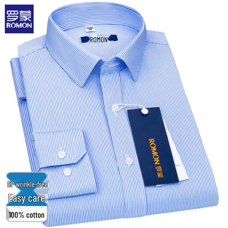 Romon Men s Pure Cotton Breathable Business Long-Sleeve Shirt 40
Romon Men s Pure Cotton Breathable Business Long-Sleeve Shirt 40