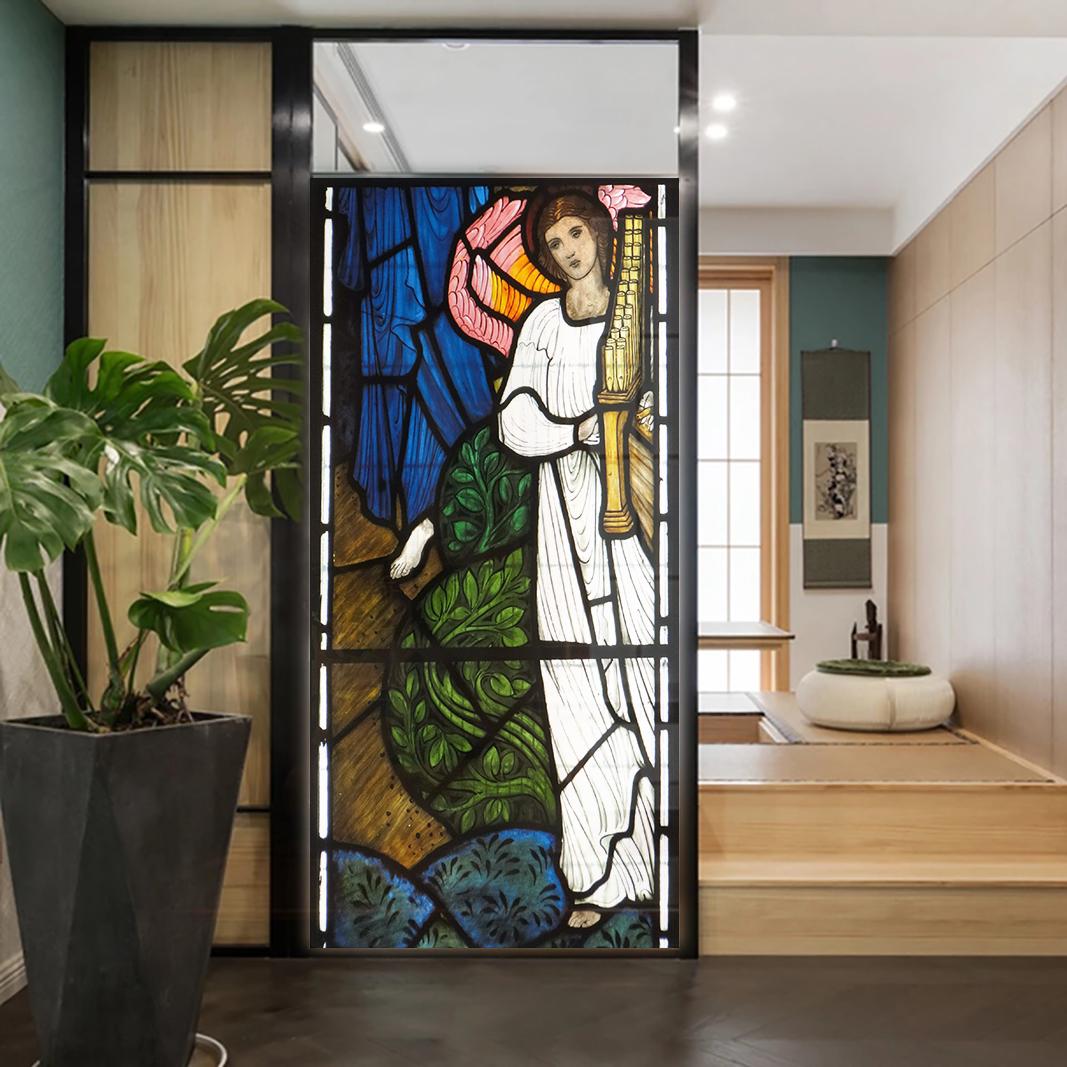 Church Stained Glass Decals Window Film Privacy Heat Insulation and Anti UV Blocking Static Cling Window Sticker for Home J61 (as the picture,40x100cm WxH)
Church Stained Glass Decals Window Film Privacy Heat Insulation and Anti UV Blocking Static Cling Window Sticker for Home J61 (as the picture,40x100cm WxH)