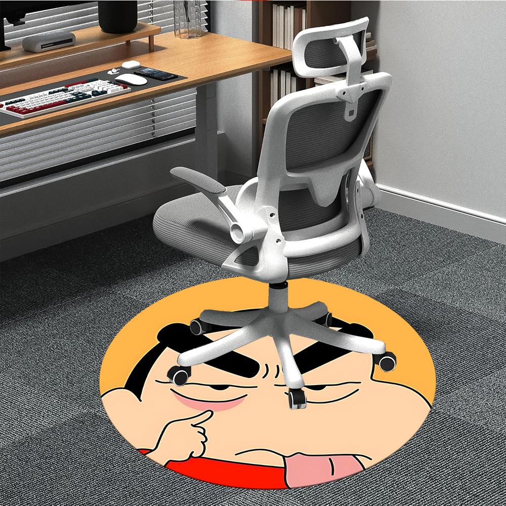 1PC Crayon Shin-chan Office Round Area Rug, Indoor Mat Suitable For Office, Under Office Chairs Bedroom Living Room Home Decor, Room Deco1100 80cm by 80cm
1PC Crayon Shin-chan Office Round Area Rug, Indoor Mat Suitable For Office, Under Office Chairs Bedroom Living Room Home Decor, Room Deco1100 80cm by 80cm