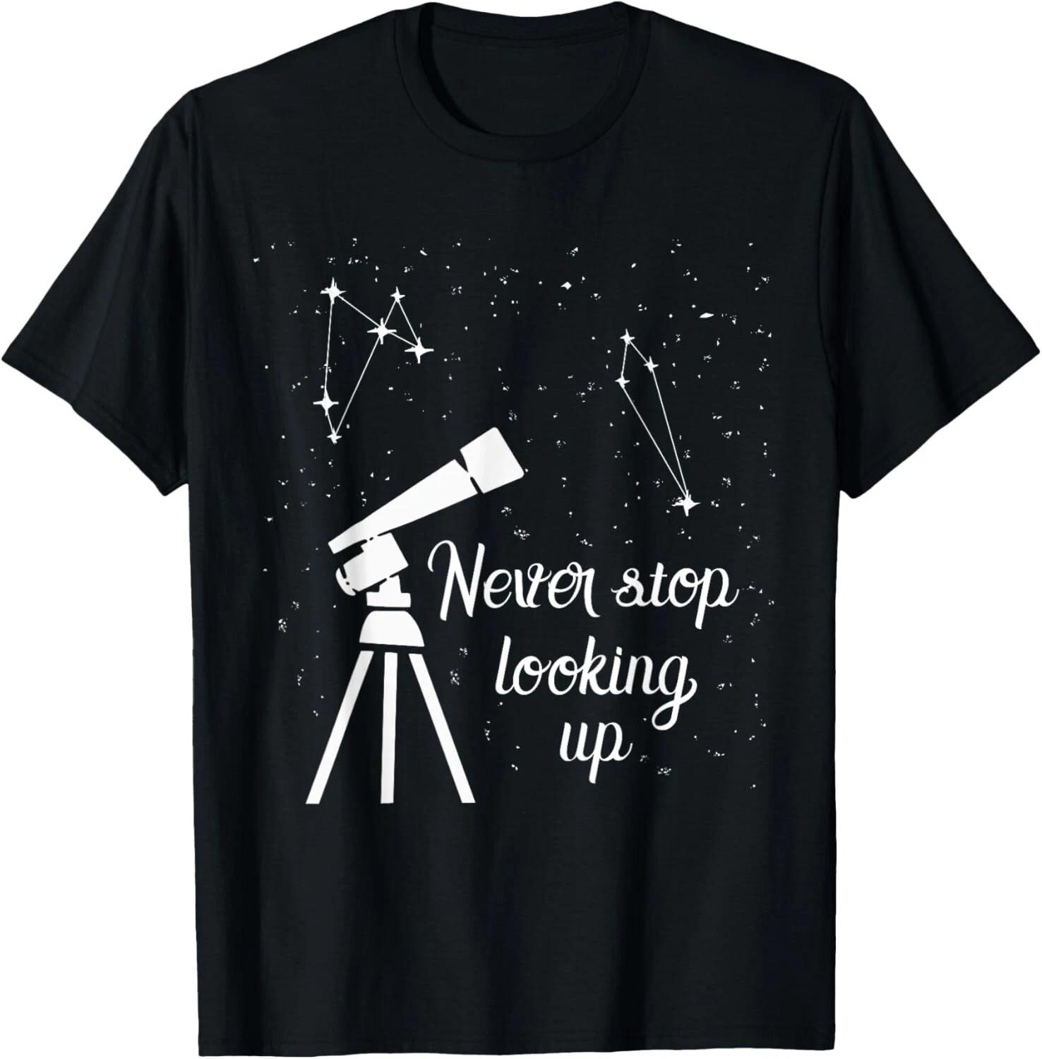 Constellation Quote Never Stop Looking Up Astronomer Gift Unisex T-Shirt XL
Constellation Quote Never Stop Looking Up Astronomer Gift Unisex T-Shirt XL