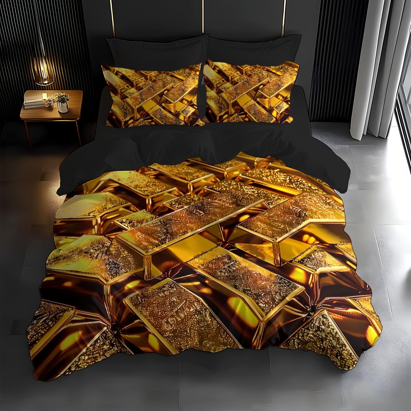 2/3Pcs Geometric Pattern 3D Brushed Duvet Cover Set, Ultra Soft Light Beige Digital Print Bedding With Pillowcases, Double Size EU Twin(135x200cm)
2/3Pcs Geometric Pattern 3D Brushed Duvet Cover Set, Ultra Soft Light Beige Digital Print Bedding With Pillowcases, Double Size EU Twin(135x200cm)