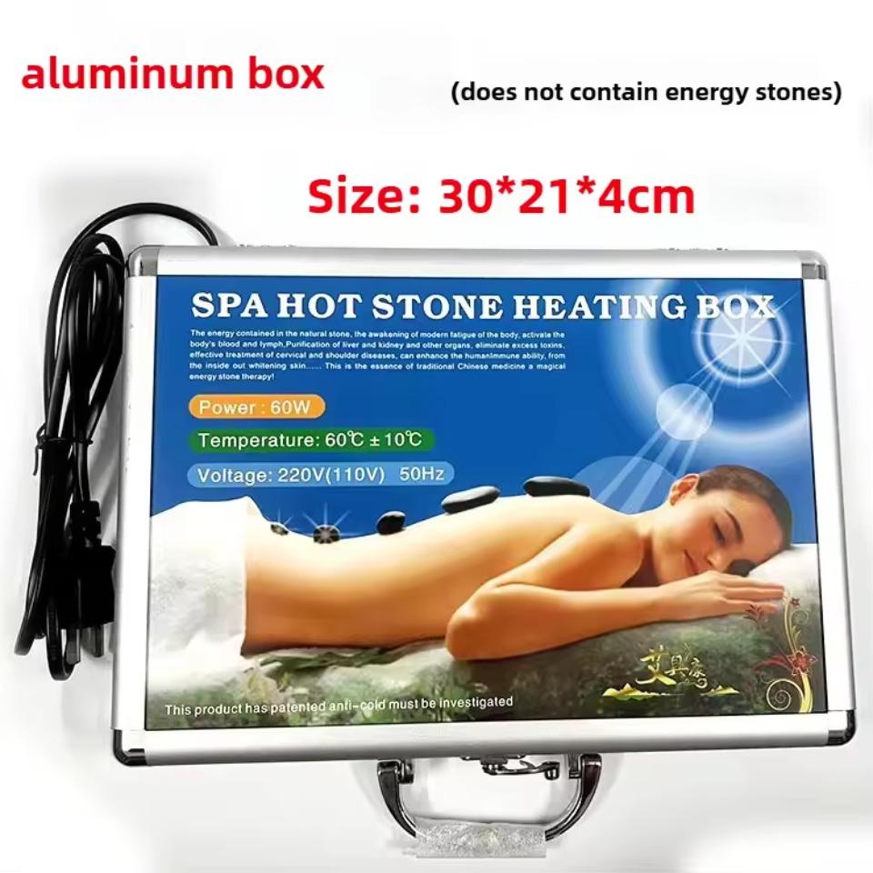 Portable Massage Stone Warmer Case - Electric Spa Hot Stones Massager Heating Bag EU/US Plug US plug
Portable Massage Stone Warmer Case - Electric Spa Hot Stones Massager Heating Bag EU/US Plug US plug