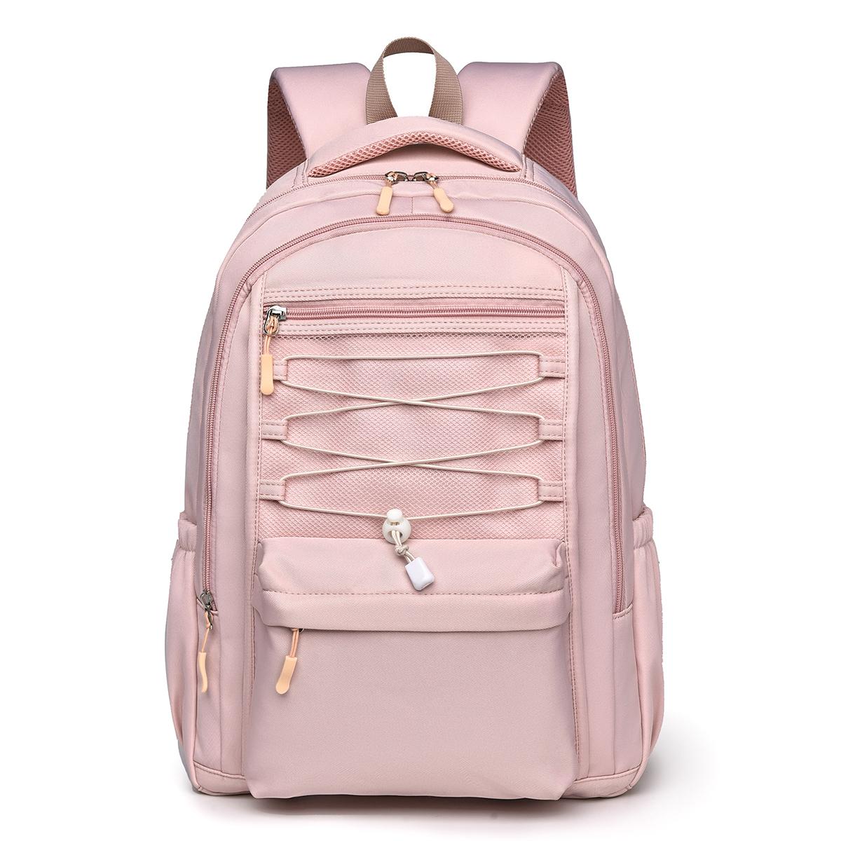A 15.6-inch Large-capacity Oxford Material For Men And Women With The Same Fashion Simple Leisure Backpack New Student Bag рожевий
A 15.6-inch Large-capacity Oxford Material For Men And Women With The Same Fashion Simple Leisure Backpack New Student Bag рожевий