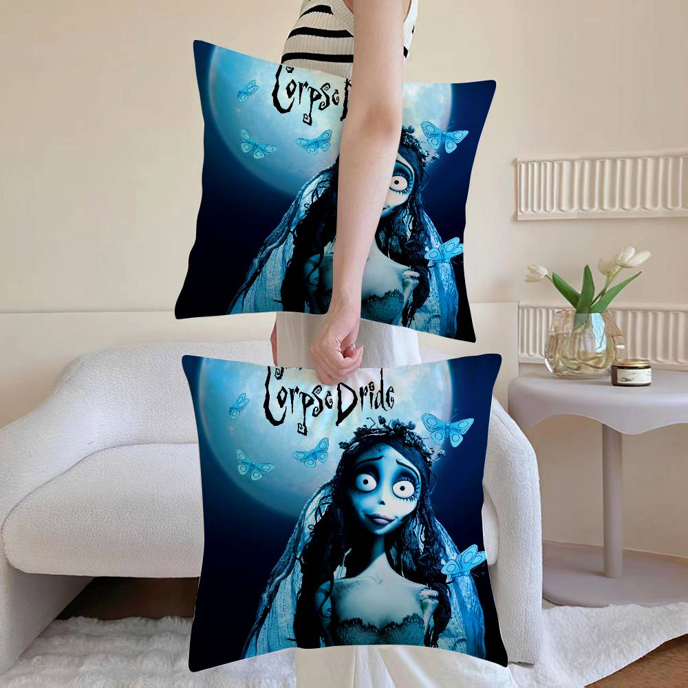 Hot C-corpse B-brideS Pillow Case Sofa and Living Room Decorative Cushion Covers Dust-proof and Mite-proof Invisible Zipper 12x12Inch
Hot C-corpse B-brideS Pillow Case Sofa and Living Room Decorative Cushion Covers Dust-proof and Mite-proof Invisible Zipper 12x12Inch