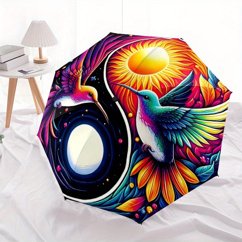 1pc Birds Sun Moon and Nature s Elements Automatic Opening and Closing Folding - A Good Choice for Gifts, Fashionable and Convenient Umbrella With Cut
1pc Birds Sun Moon and Nature s Elements Automatic Opening and Closing Folding - A Good Choice for Gifts, Fashionable and Convenient Umbrella With Cut