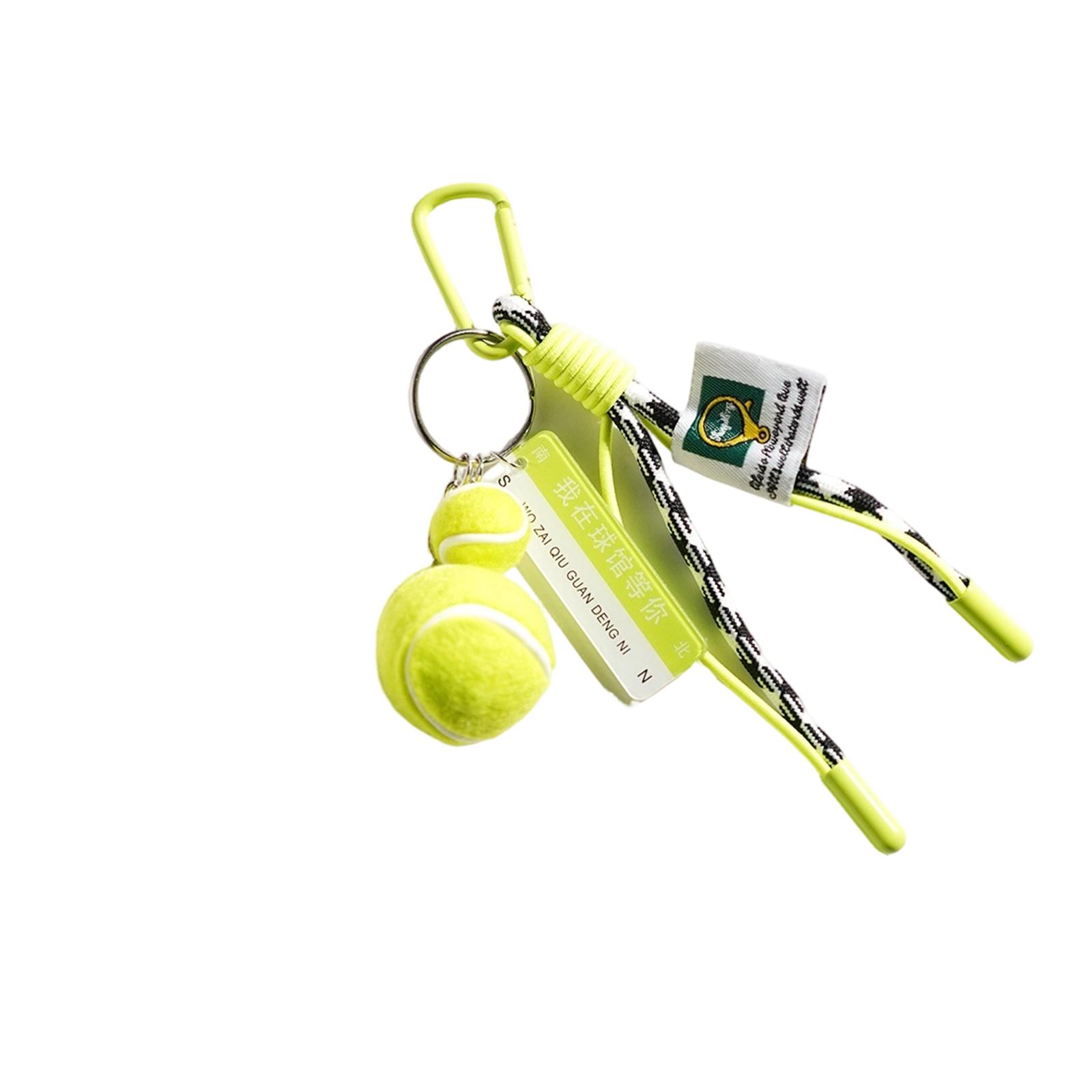 Green Sports Enthusiast Keychain Pendant Hand Woven User Friendly Features Tennis Racket Design for Daily Gift
Green Sports Enthusiast Keychain Pendant Hand Woven User Friendly Features Tennis Racket Design for Daily Gift