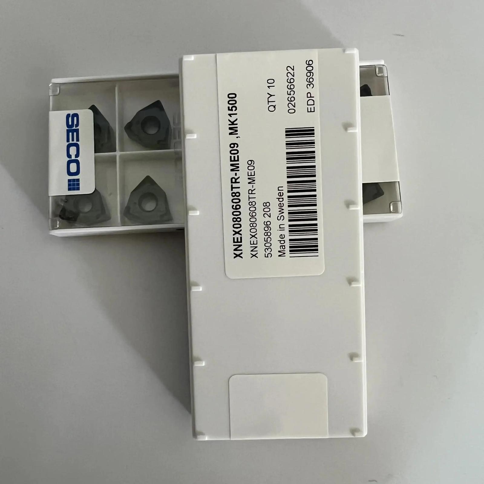 SECO / XNEX080608TR-ME09,MK1500 /Original genuine CNC alloy blade 10 PCS
SECO / XNEX080608TR-ME09,MK1500 /Original genuine CNC alloy blade 10 PCS