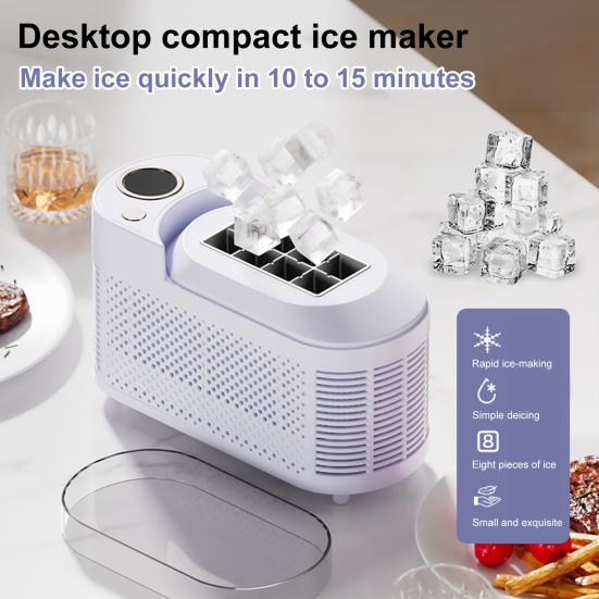 Desktop Ice Maker Machine Food-Grade Large Capacity Low Noise Compact Portable Design Automatic Ice Box Ice Cube Maker A
Desktop Ice Maker Machine Food-Grade Large Capacity Low Noise Compact Portable Design Automatic Ice Box Ice Cube Maker A