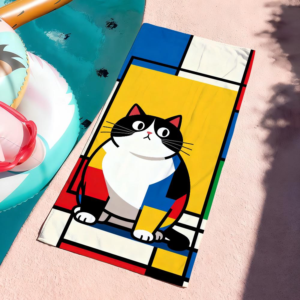 M-Mondrian-Cat Cute Colors Towel Quick Dry Soft Yoga Swimming Fitness Mountain Climbing Large Beach Towels W40*H60(CM)
M-Mondrian-Cat Cute Colors Towel Quick Dry Soft Yoga Swimming Fitness Mountain Climbing Large Beach Towels W40*H60(CM)