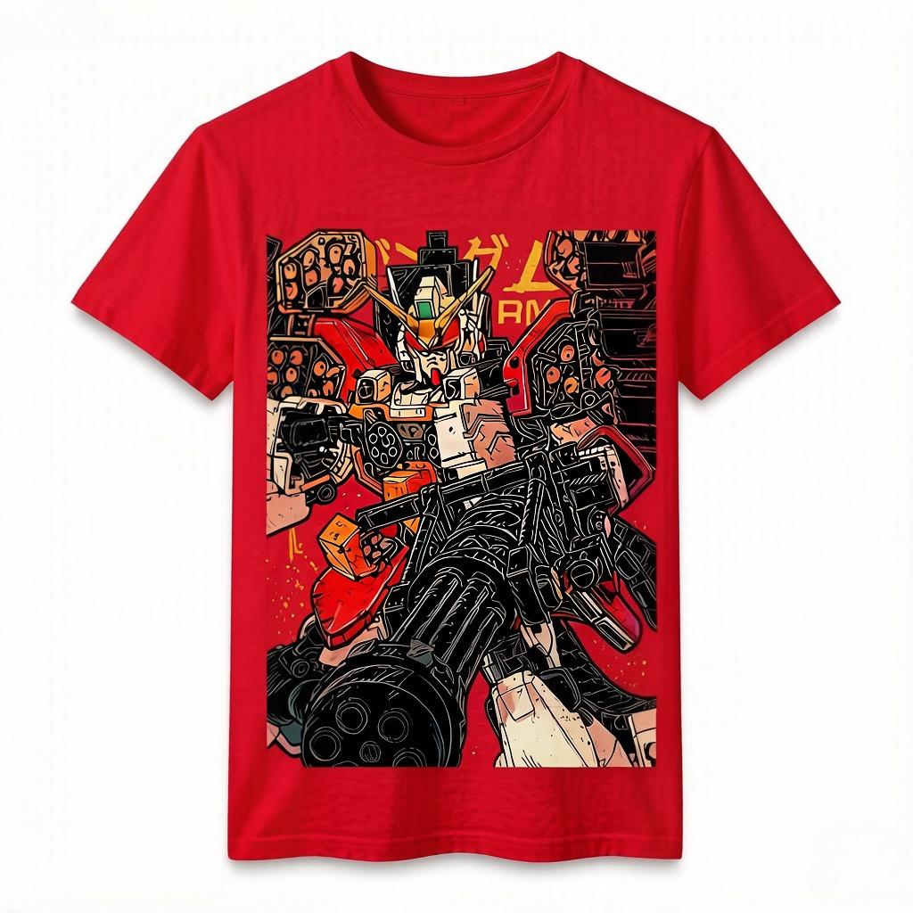 Hightop Unicorn Gundam Shortsleeved Tshirt Animerelated Merchandise for Kids and Parents Summer Clothing 4XL
Hightop Unicorn Gundam Shortsleeved Tshirt Animerelated Merchandise for Kids and Parents Summer Clothing 4XL