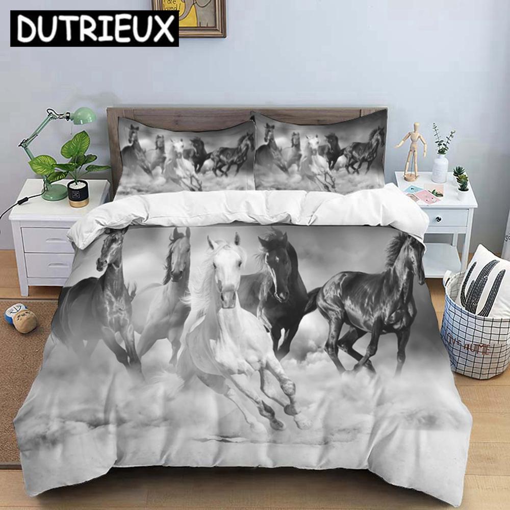 Comforter Hd Print Horses Bedding Set - Double/Children S/King Size For Teens With S S & Comforter Comforter (quilt)-EU Single(135*200cm)3pcs
Comforter Hd Print Horses Bedding Set - Double/Children S/King Size For Teens With S S & Comforter Comforter (quilt)-EU Single(135*200cm)3pcs