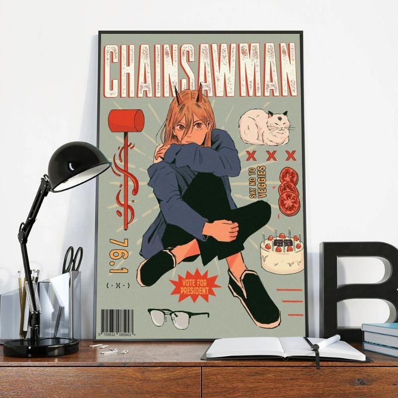 Chainsaw Man Anime Good Quality Prints and Posters HD Quality Poster Wall Art Painting Study Home Decor 21cm×30cm NoFrame
Chainsaw Man Anime Good Quality Prints and Posters HD Quality Poster Wall Art Painting Study Home Decor 21cm×30cm NoFrame