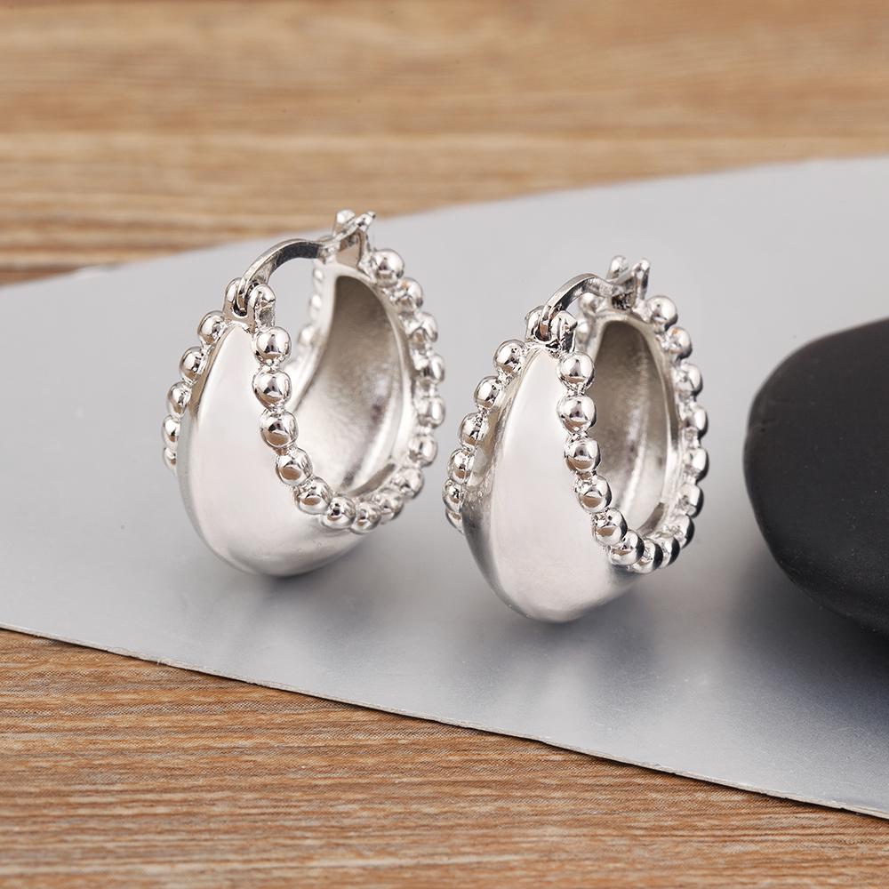 Nidin Classic New Design Irregular Geometric Charm Stud Earrings For Women Fashion Female Ear Jewelry Accessories Daily Gifts срібний
Nidin Classic New Design Irregular Geometric Charm Stud Earrings For Women Fashion Female Ear Jewelry Accessories Daily Gifts срібний