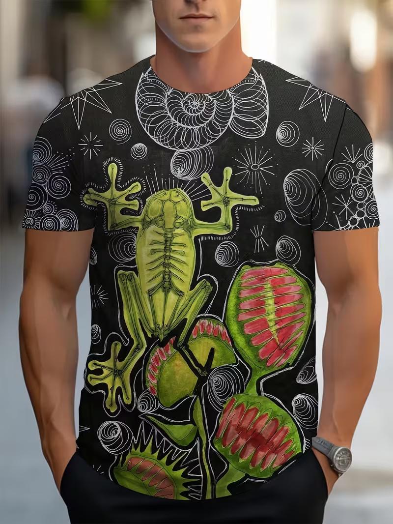 Men s Retro 3D Graphic Print T-Shirt - Perfect for Daily Wear and Vacation XL
Men s Retro 3D Graphic Print T-Shirt - Perfect for Daily Wear and Vacation XL