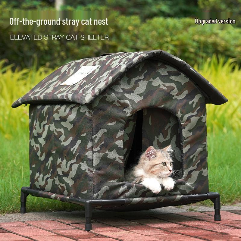 Insulated Waterproof Outdoor Cat House: Winter-Ready, Large, and Warm S for up to 8 lbs
Insulated Waterproof Outdoor Cat House: Winter-Ready, Large, and Warm S for up to 8 lbs