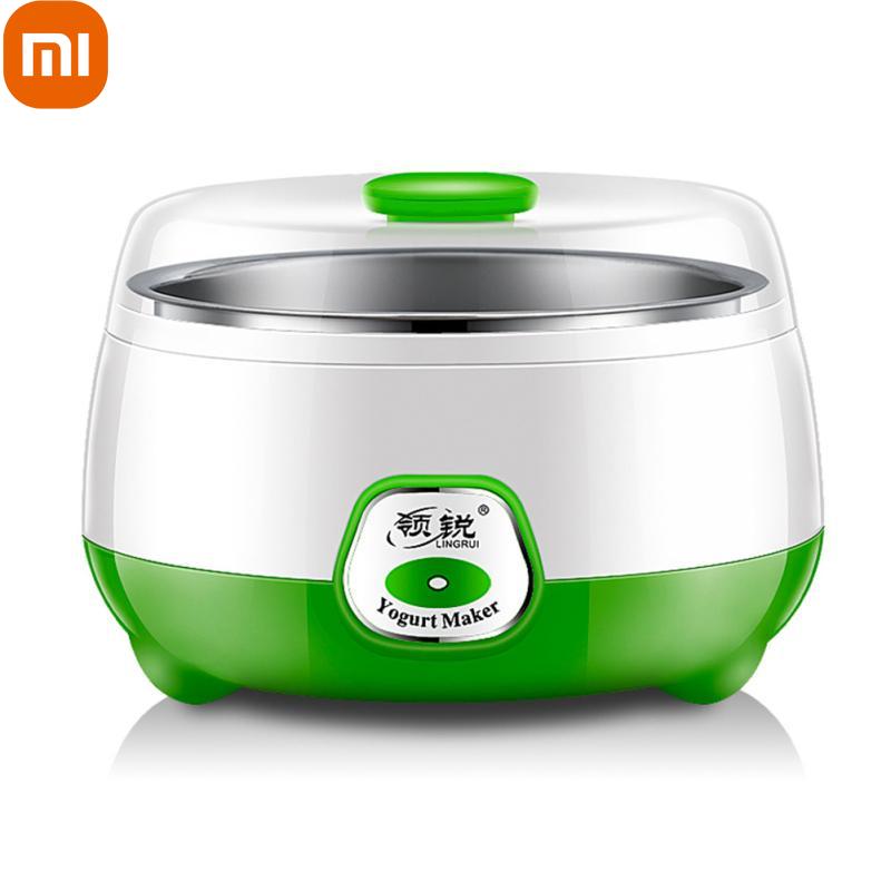 Йогуртница Xiaomi, 1000 мл, автоматическая, нержавеющая сталь, машина для йогурта, бытовая, инструменты для самостоятельного изготовления, 220 В, китайская
Йогуртница Xiaomi, 1000 мл, автоматическая, нержавеющая сталь, машина для йогурта, бытовая, инструменты для самостоятельного изготовления, 220 В, китайская