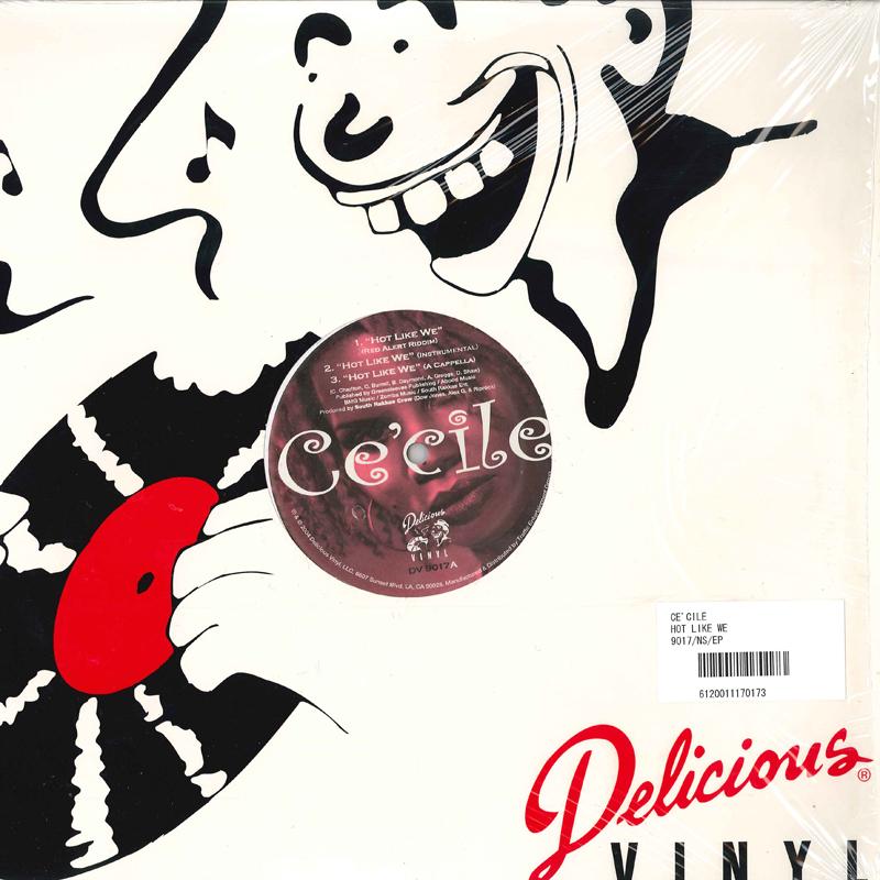 12inch Record CE CILE - Hot Like We / Bare She Dare DV9017 DELICIOUS VINYL 2004 US Rap & Hip-Hop/R&B Used
12inch Record CE CILE - Hot Like We / Bare She Dare DV9017 DELICIOUS VINYL 2004 US Rap & Hip-Hop/R&B Used