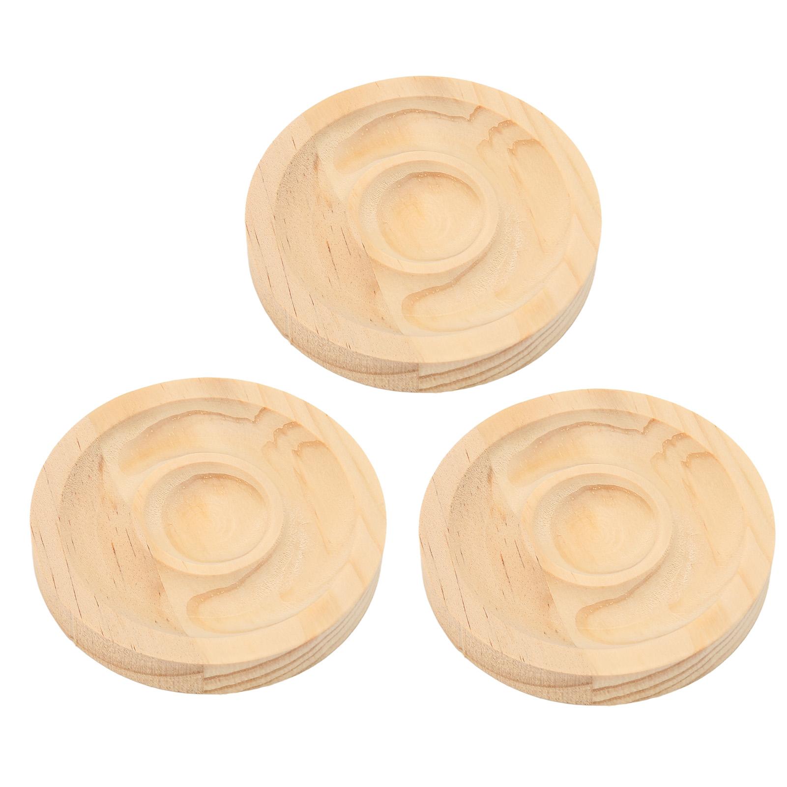 3pcs Bead Bracelet Display Tray Elegant Decorative Round Solid Wood Jewelry Tray for Bangle
3pcs Bead Bracelet Display Tray Elegant Decorative Round Solid Wood Jewelry Tray for Bangle