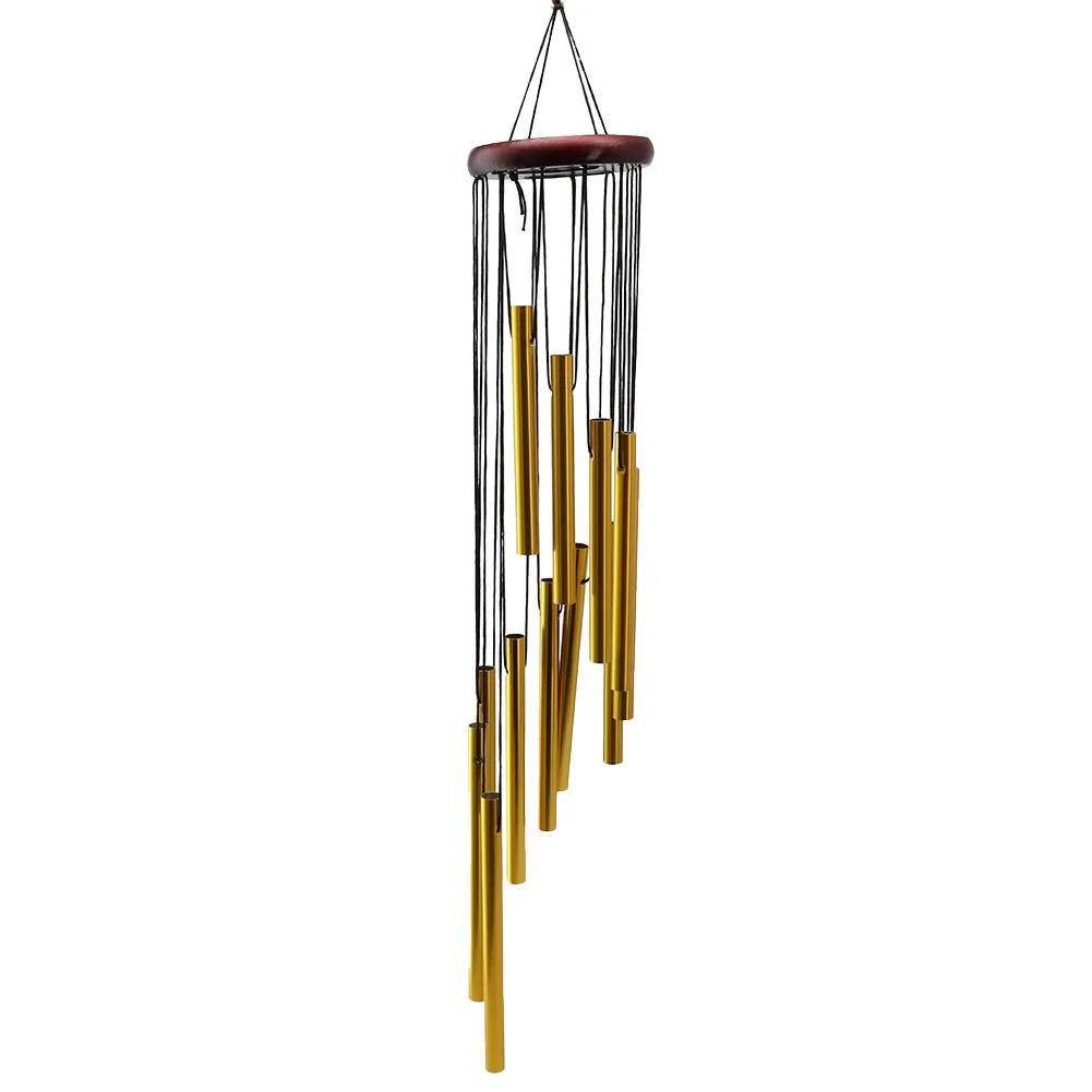 12 Tubes Wind Chime Pendant Yard Balcony Bells Tubes Gold Hanging Living Room Metal Pipe Silver Garden Home Decoration
12 Tubes Wind Chime Pendant Yard Balcony Bells Tubes Gold Hanging Living Room Metal Pipe Silver Garden Home Decoration