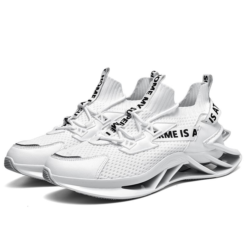 Мужская повседневная спортивная обувь Fly Woven с дышащей эластичной подошвой Blade Soft Sole, нескользящая, амортизирующая, баскетбольная, теннисная, беговая обувь 46 белый
Мужская повседневная спортивная обувь Fly Woven с дышащей эластичной подошвой Blade Soft Sole, нескользящая, амортизирующая, баскетбольная, теннисная, беговая обувь 46 белый