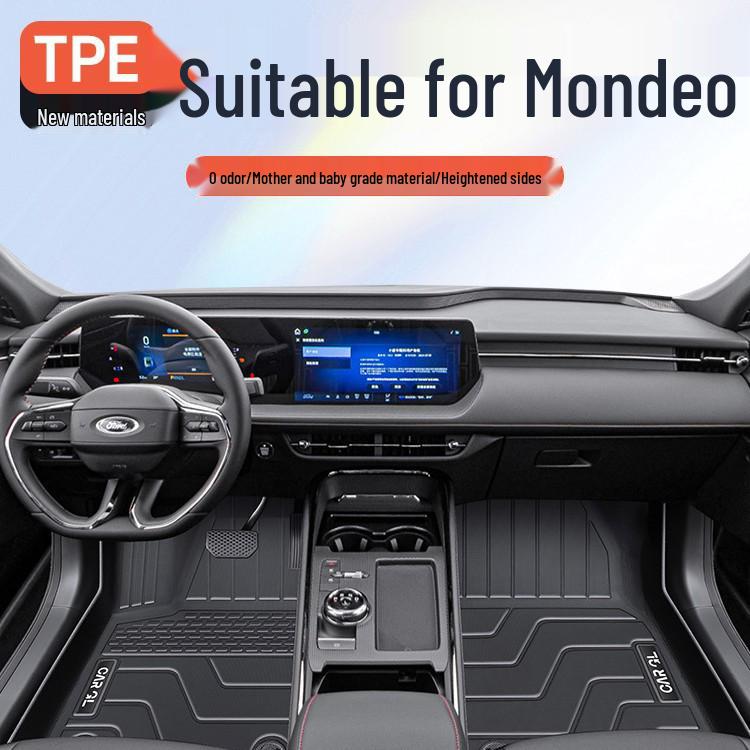 Ford Mondeo TPE Floor Mats: Full Coverage & Compatible with 2023-2025 Models. 2025 Mondeo Hybrid Model
Ford Mondeo TPE Floor Mats: Full Coverage & Compatible with 2023-2025 Models. 2025 Mondeo Hybrid Model