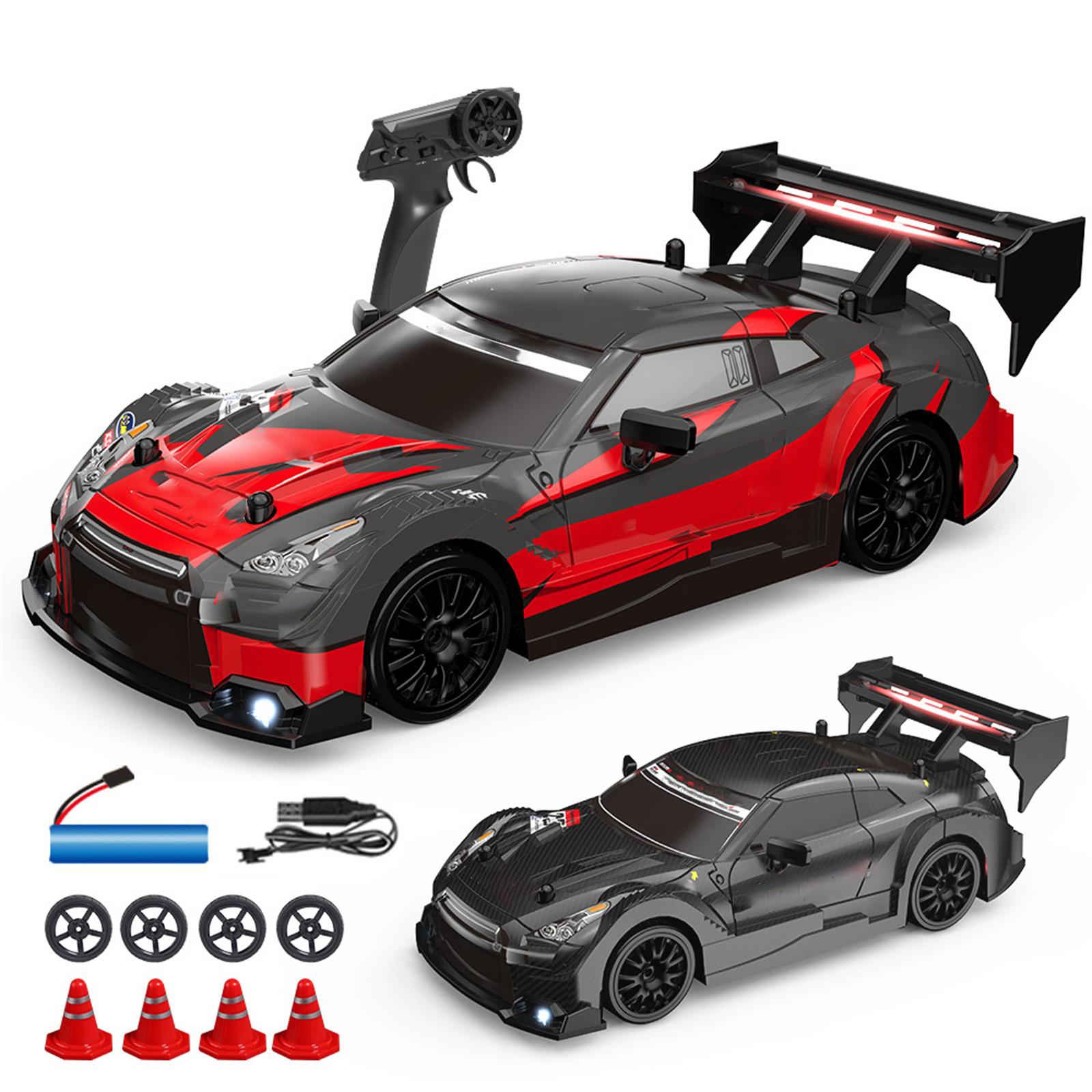 1:24 RC Car Drive Remote Drift Car 20KM/H+ 2.4G High Speed Racing Vehicle, Gifts For Adults Kids One Size червоний
1:24 RC Car Drive Remote Drift Car 20KM/H+ 2.4G High Speed Racing Vehicle, Gifts For Adults Kids One Size червоний