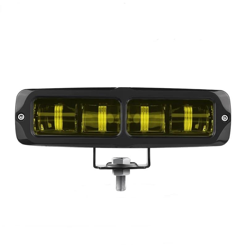 6D Projector Amber LED Light Bar 40W Cutoff Beam Offroad Motorcycle SUV Waterproof Fog Driving Lamp 2600LM
6D Projector Amber LED Light Bar 40W Cutoff Beam Offroad Motorcycle SUV Waterproof Fog Driving Lamp 2600LM
