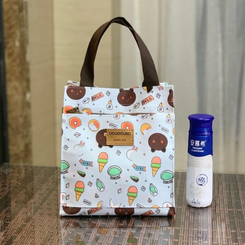 Korean version waterproof portable lunch box bag bento bag to work portable lunch bag student lunch box bag
Korean version waterproof portable lunch box bag bento bag to work portable lunch bag student lunch box bag