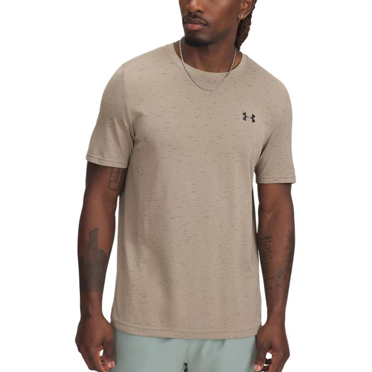 Under Armour Vanish Seamless Logo Round Neck Pullover T-Shirt Men T-Shirts Khaki 1382801-300 M
Under Armour Vanish Seamless Logo Round Neck Pullover T-Shirt Men T-Shirts Khaki 1382801-300 M
