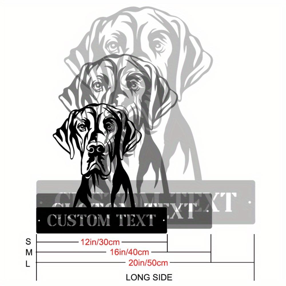 Personalized Giant Schnauzer Metal Sign Custom Pet Nameplate Wall Decor Dog Lover Gift 30cm
Personalized Giant Schnauzer Metal Sign Custom Pet Nameplate Wall Decor Dog Lover Gift 30cm